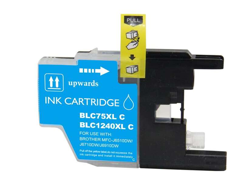 Cartucho compatible LC1240 cian