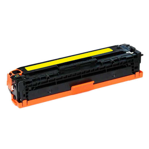 Toner remanufacturado CB542A / CB322A / CF212A amarillo 1.400 copias