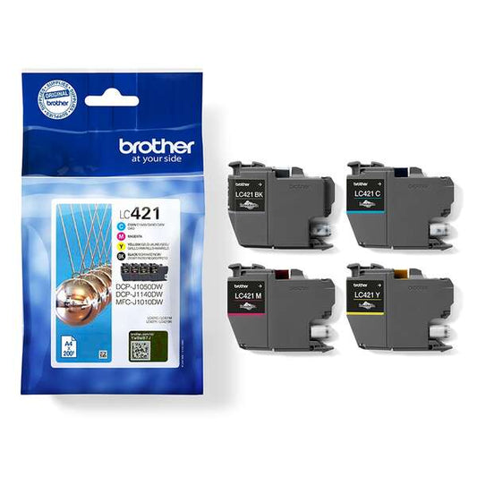 Cartucho Brother LC421 PACK