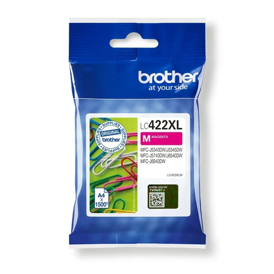 Cartucho Brother LC422XL MAGENTA