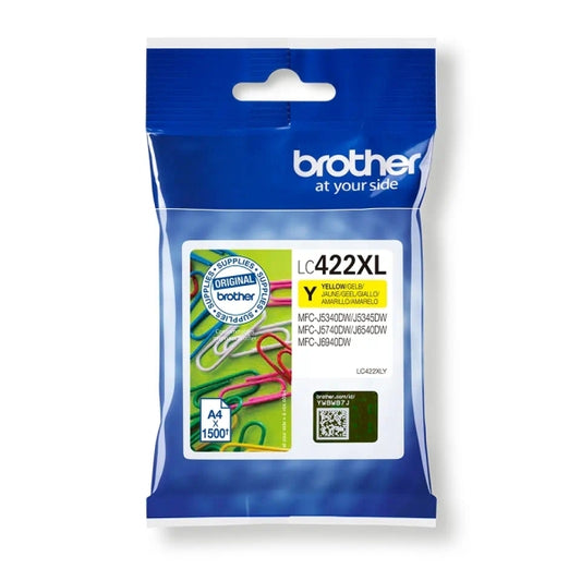 Cartucho Brother LC422XL AMARILLO
