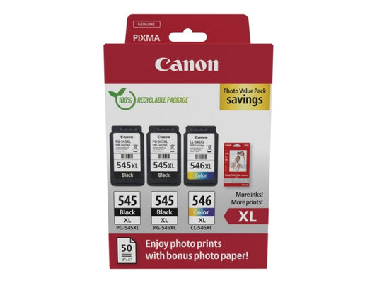 Canon CL 546 XL-PG 545 XL PACK XL+