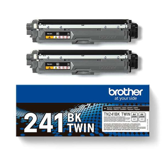 Toner Brother TN241 negro pack de 2 unidades