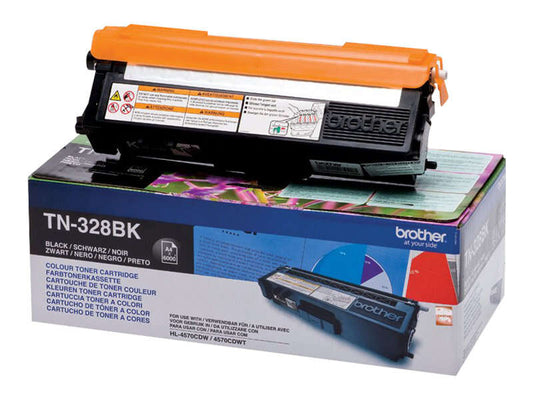 Toner Brother TN328 negro 6.000 copias