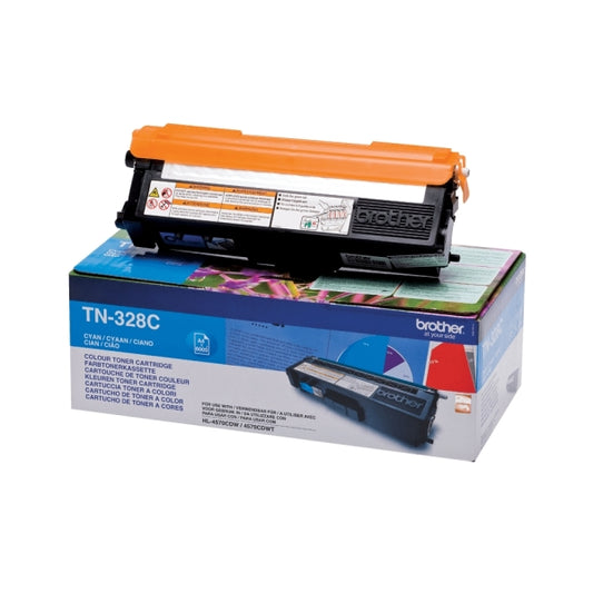 Toner Brother TN328 cian 6.000 copias