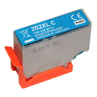 CARTUCHO COMPATIBLE CON EPSON 202 XL CIAN