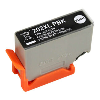 CARTUCHO COMPATIBLE CON EPSON 202 XL NEGRO PHOTO