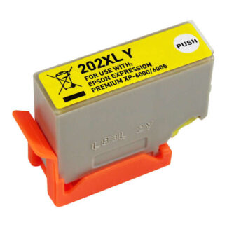 CARTUCHO COMPATIBLE CON EPSON 202 XL AMARILLO