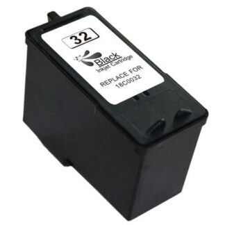 CARTUCHO COMPATIBLE CON LEXMARK Nº 32 NEGRO