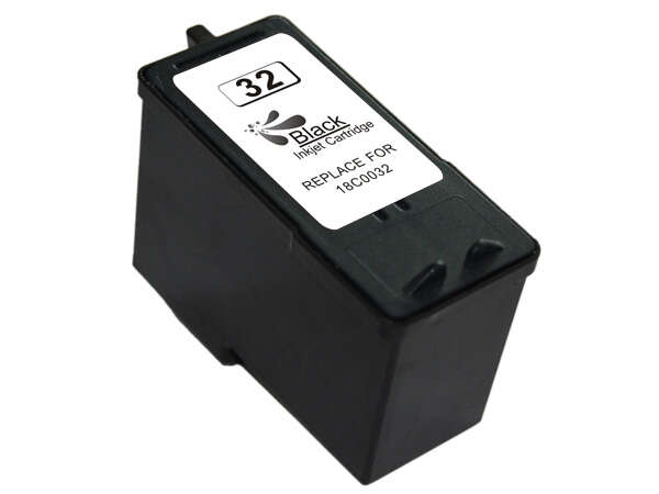 CARTUCHO COMPATIBLE CON LEXMARK Nº 32 NEGRO