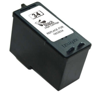 CARTUCHO COMPATIBLE CON LEXMARK Nº 34 BK